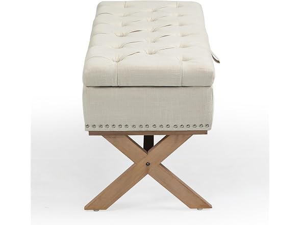 YardGo 35" Storage Bench, X-Legs