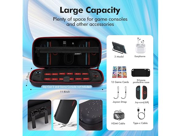 23 in 1 Accessories Bundle for Switch 2 - Gallery 6
