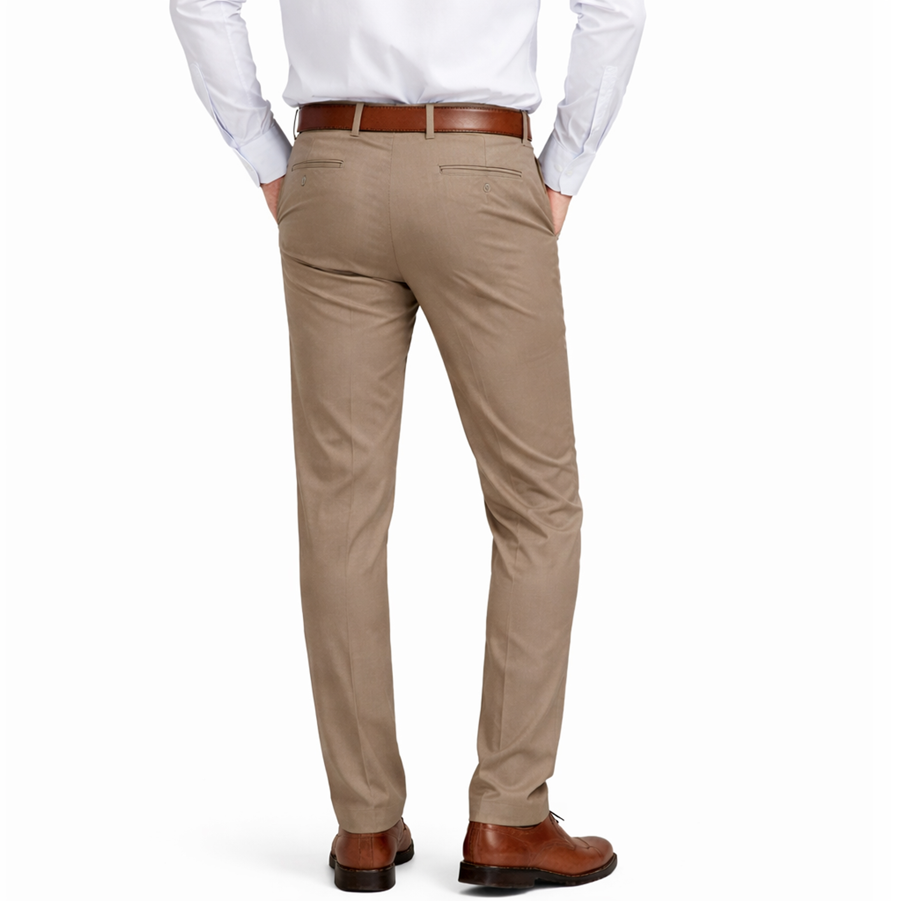 1-2Pk Mens Slim Fit Stretch Dress Pants - Gallery 29