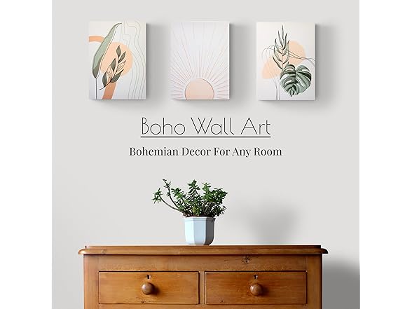 Nori's Gift Boho Wall Art | Botanical