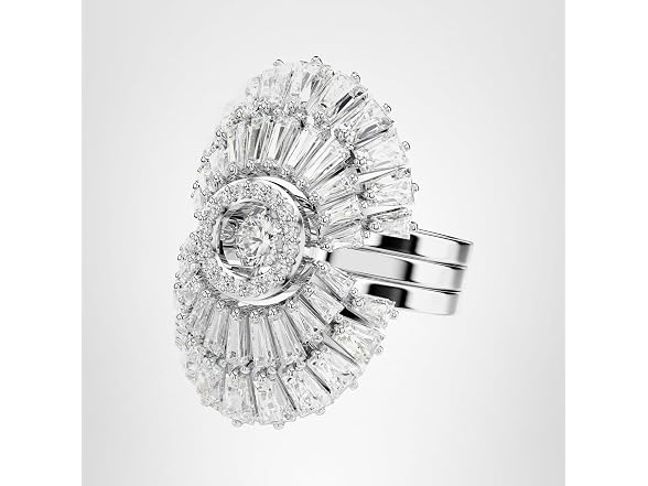 Swarovski Idyllia Stackable Ring Set, Shell Motif 