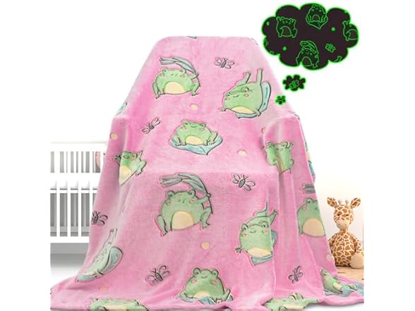 Butterfly Blanket Glow In The Dark