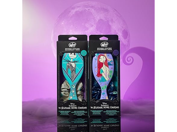 Wet Brush Jack Skellington Detangle Duo Kit