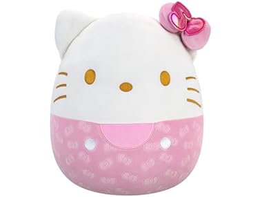 $18.99, Was $24.99, 24% Off! Squishmallows Original Sanrio 14" 50th Anniversary Pink Hello Kitty dealfomo