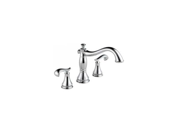 Delta Cassidy Roman Tub Faucet, Chrome Deck