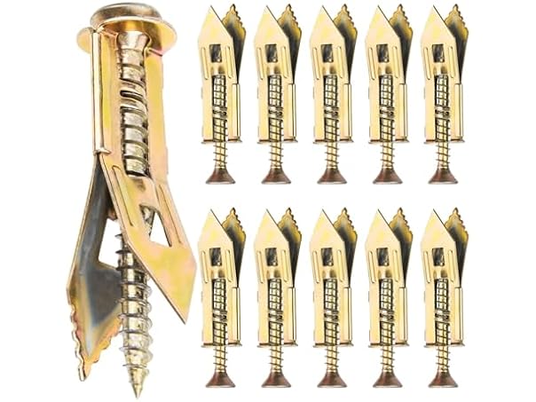 $18.99, Was $39.99, 52% Off! BARRINS CON-36 60 Pcs Self-Drilling Drywall Anchors dealfomo