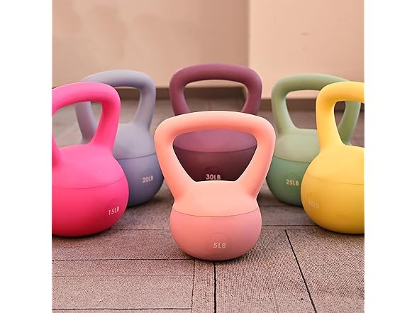 Fitvids Soft Kettlebells 20-Pound