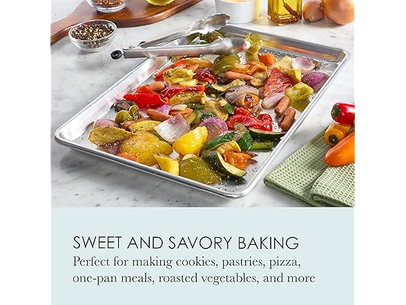 Chicago Metallic Recycled Aluminum Large Baking Sheet