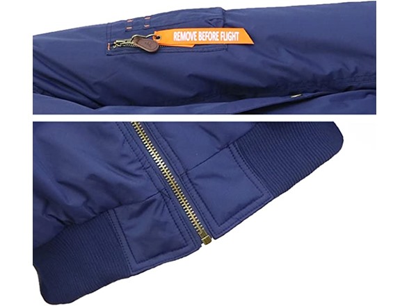 Mens Heavyweight Flight Bomber Jacket