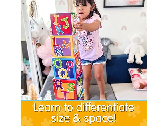 Play & Learn STEM Stacking Cubes