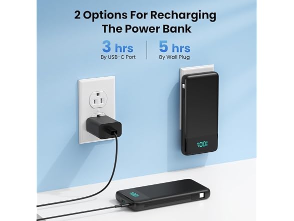 AONIMI Slim Power Bank 13800mAh