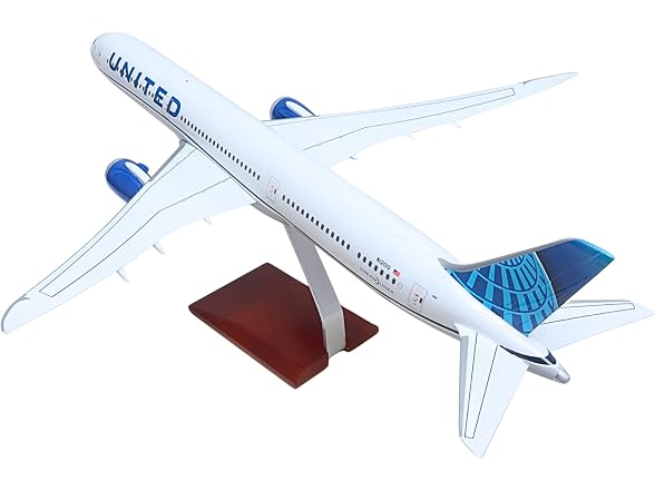 SkyMarks Elite United 787-10 1/100 Scale Model Airplane