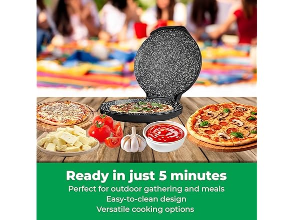 Mister Chef Countertop Pizza Maker