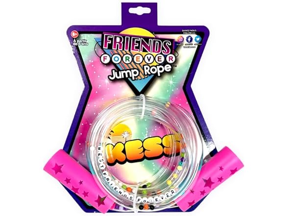 KESS Friendship Bracelet 84" Jump Rope - 6 pack