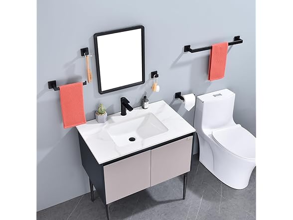 5-Piece Bathroom Hardware Accessory Set