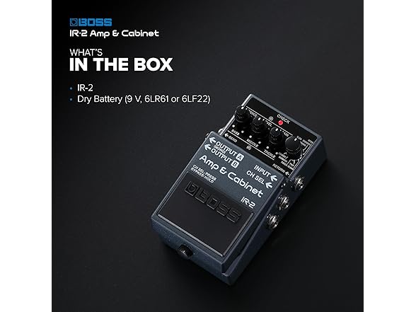 BOSS IR-2 Amplifier & Cabinet Effects Pedal