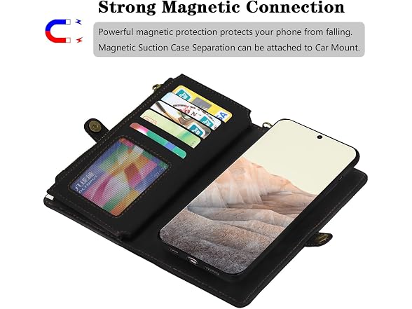 Simicoo Google Pixel 6 Wallet case