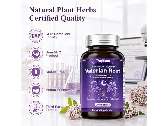 Valerian Root for Sleep Support