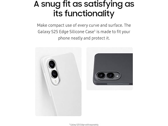 Galaxy S25 Edge Silicone Phone Case