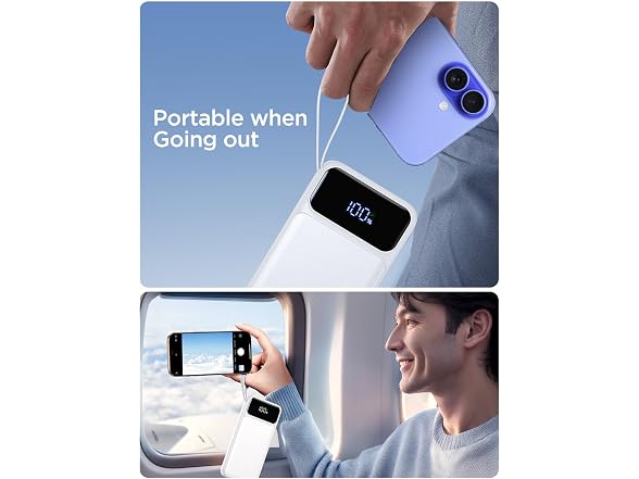 Aioneus Power Bank, White