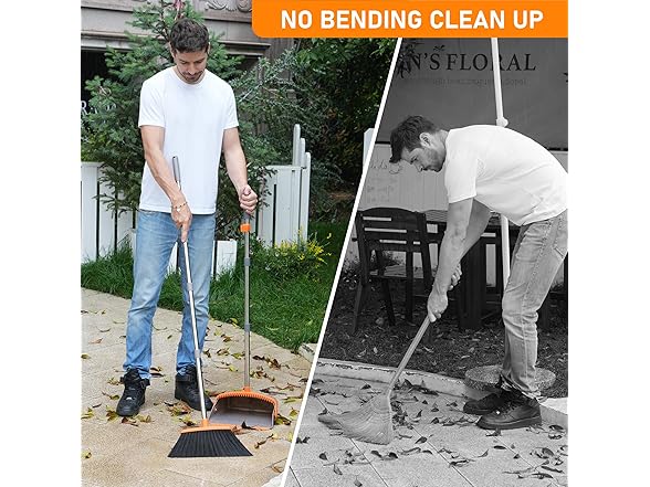Broom and Dustpan Set