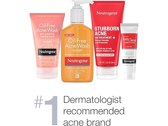 Neutrogena All-In-1 Acne Control Daily Face Scrub