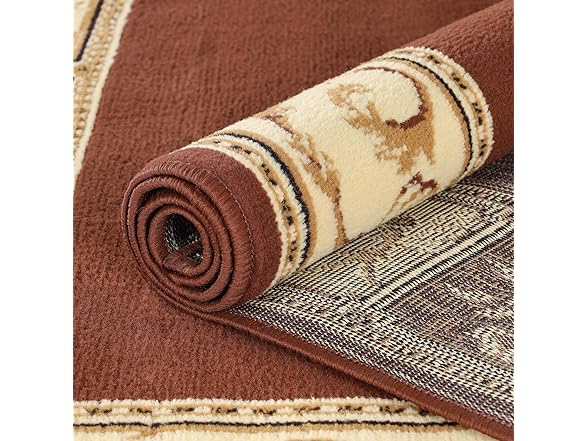Superior Indoor 2' 7" x 6', Toffee Area Rug