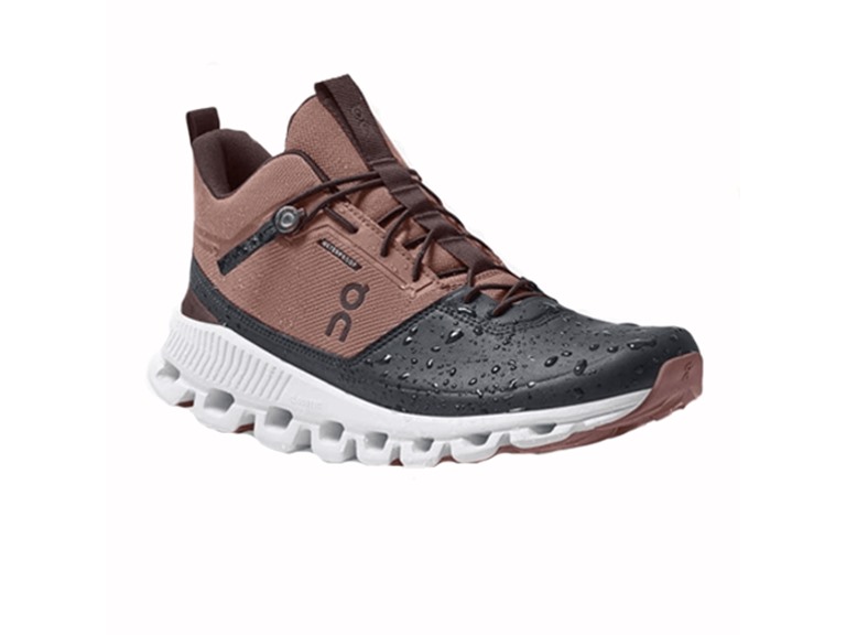 On Running 28.99166 5.5 On Running Cloud Hi Waterproof Women's Shoes Shoe Cocoa/Pebble Cocoa/Pebble