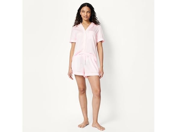 Amazon Essentials Women (XL) Satin Short Top Set