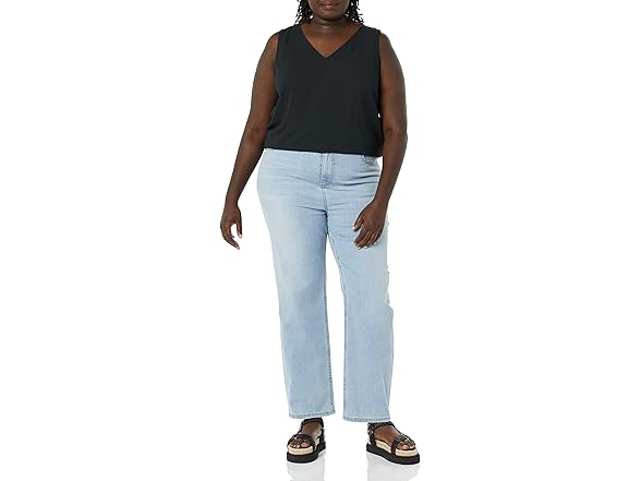 Amazon Essentials Women Regular-Fit V Neck Top