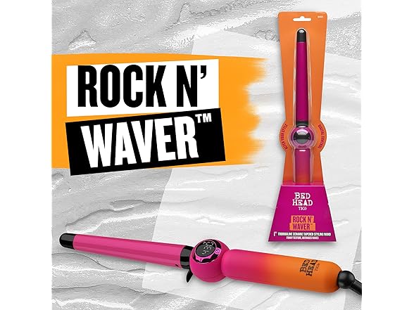 Bed Head Rock N' Waver Digital Tapered Curling Wand