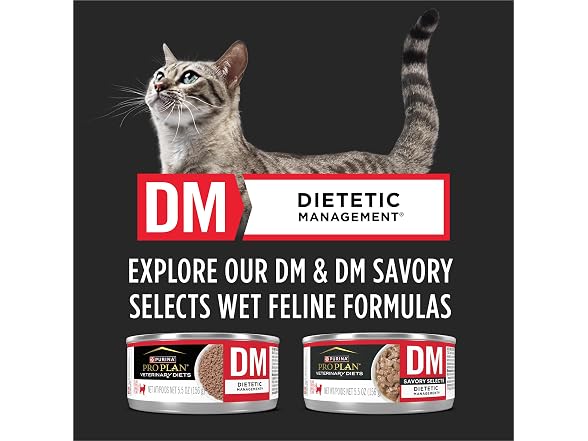 Pro Plan Veterinary Diets Purina DM Diet Cat- 6lb. Bag