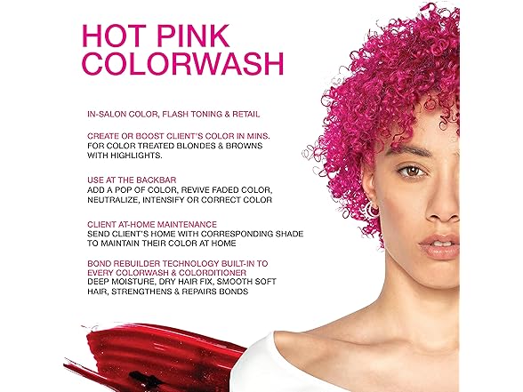Celeb Luxury Viral Extreme Hot Pink Colorwash, 8.25 oz