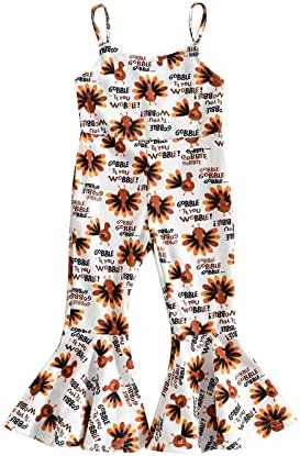 Toddler Girl Thanksgiving Romper Set