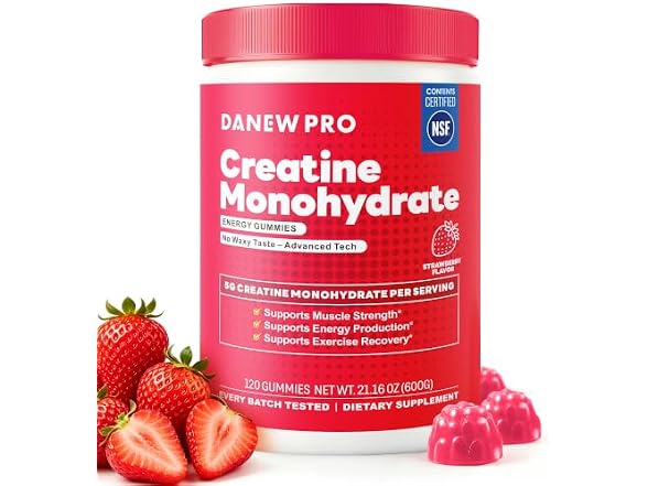 DANEW Pro Creatine Monohydrate Gummies