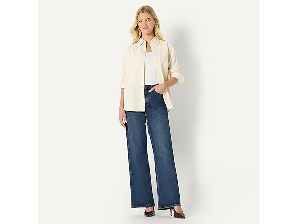 Amazon Essentials Womens Denim Shirt