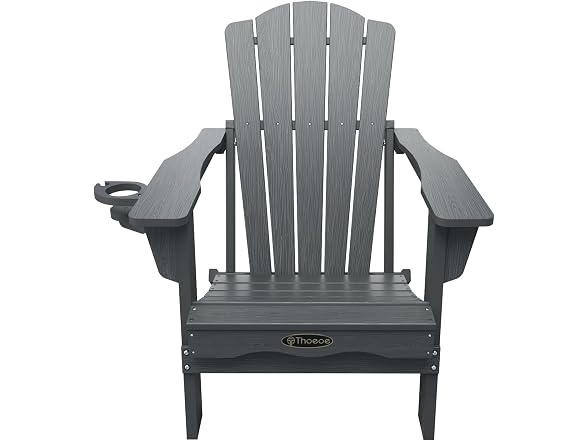 THOEOE Folding Adirondack Fire Chair