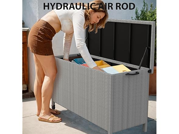 Takywep 140 Gallon Large Deck Box