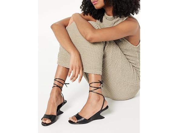 The Drop Women's Phoenix Lace Up Sculpted Heeled Sandal