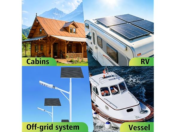 100W N-Type 12V Bifacial Solar Panel