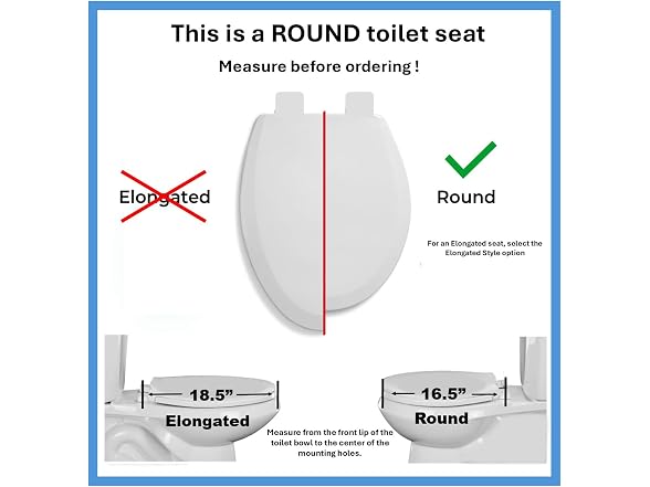 1Q1R5-20 Premium Molded Wood Toilet Seat with Vari