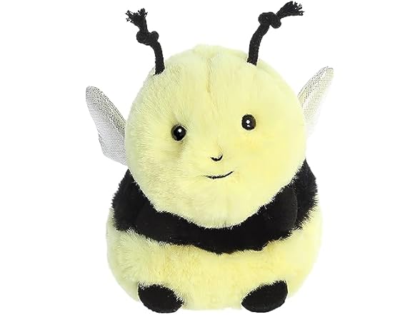 Aurora® Round Rolly Pet™ Bee Happy™ Stuffed Animal