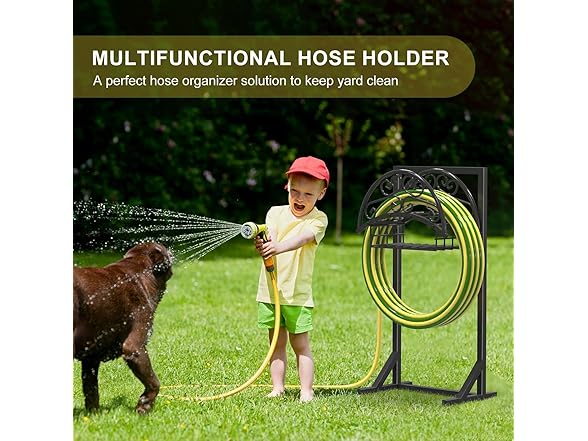 COZEER Heavy Duty Garden Hose Holder