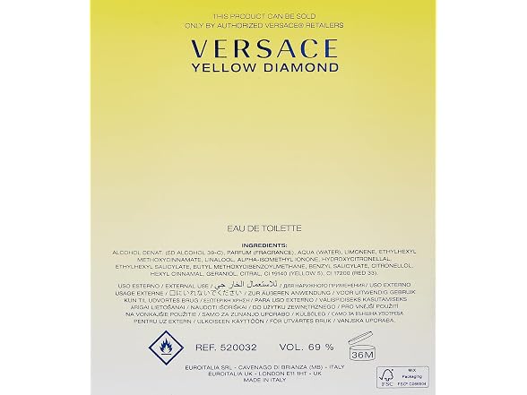 Versace 8011003804566-EP VERSACE 8011003804566