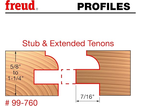 Freud 99-760 Rail and Stile Bit Set