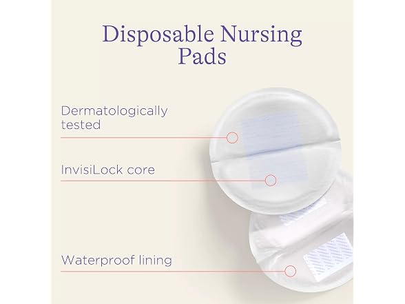 Lansinoh Stay Dry Nursing Pads, 60 Pads