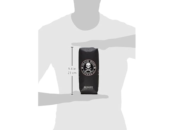 Death Wish Coffee, Organic Dark Roast Whole Bean