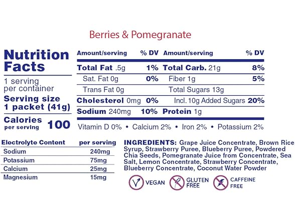 HUMA Food CHIA Energy Gel Plus Berries