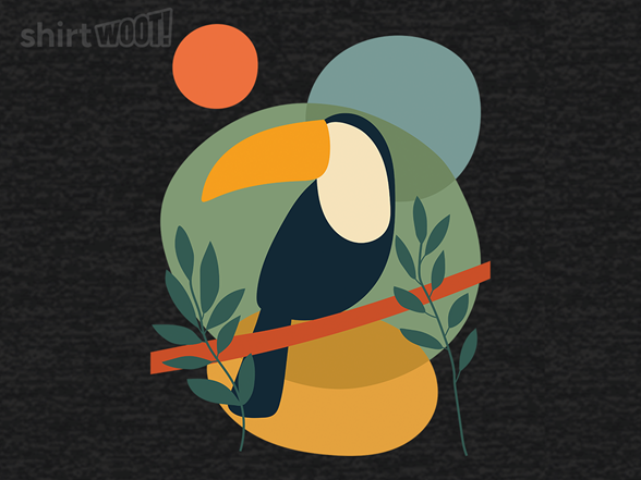 Toucan and Plants