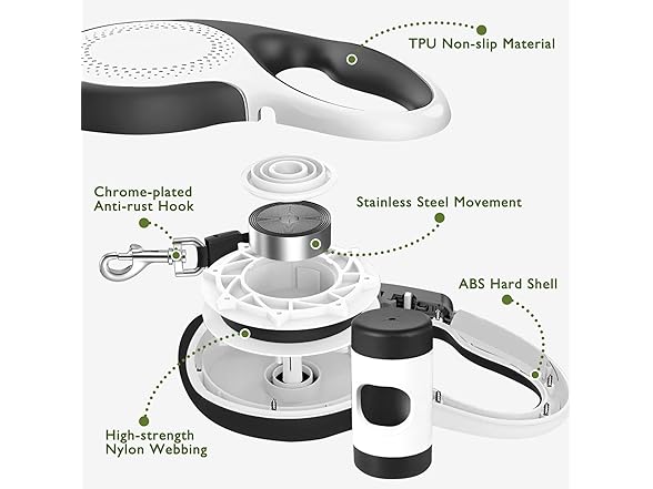 LMVVC Retractable Dog Leash